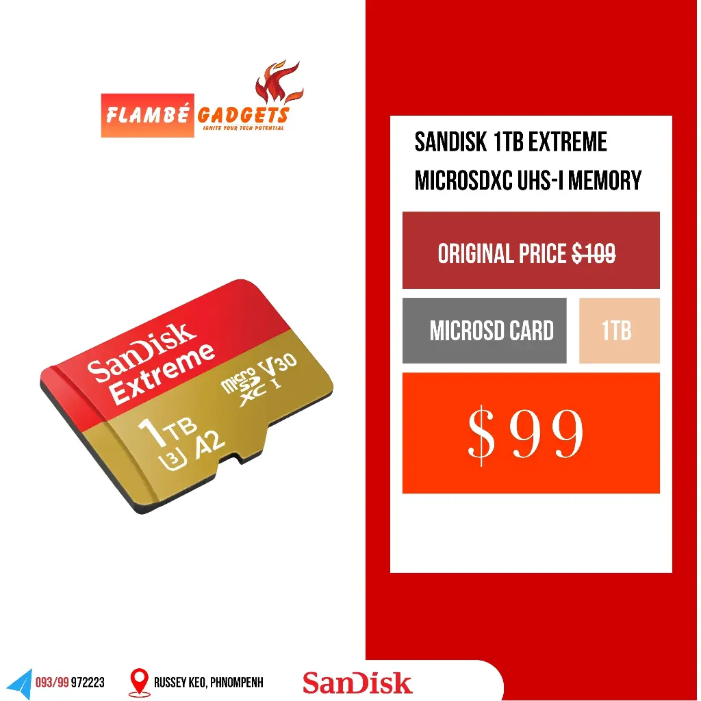 SanDisk Extreme microSDXC 1TB