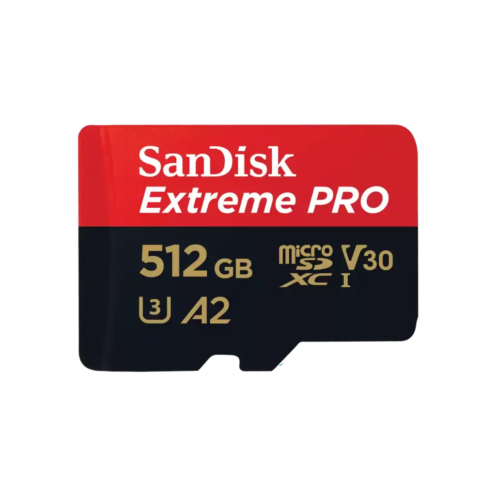 SanDisk Extreme PRO microSDXC UHS-I with adapter 512GB
