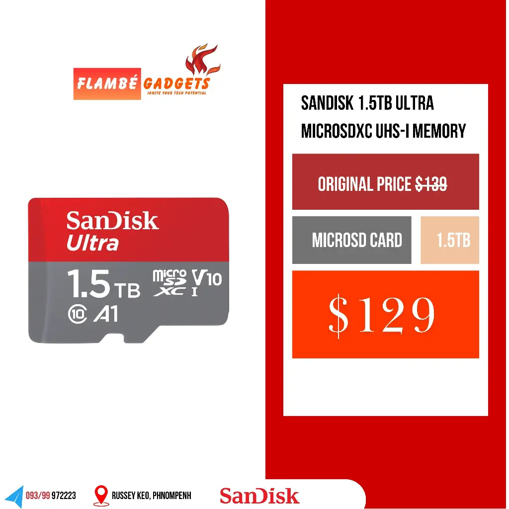 SanDisk Ultra microSDXC UHS-I 1.5TB