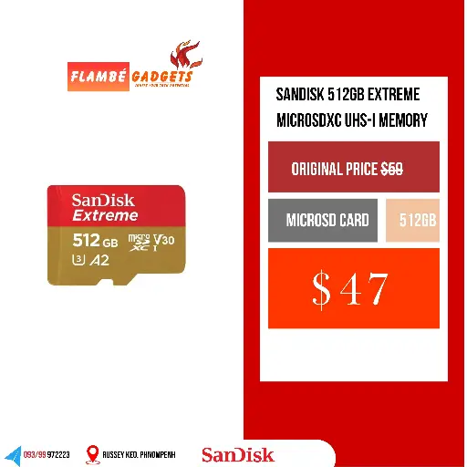 [SD-0006] SanDisk Extreme microSDXC 512GB
