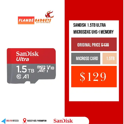 SanDisk Ultra microSDXC UHS-I 1.5TB